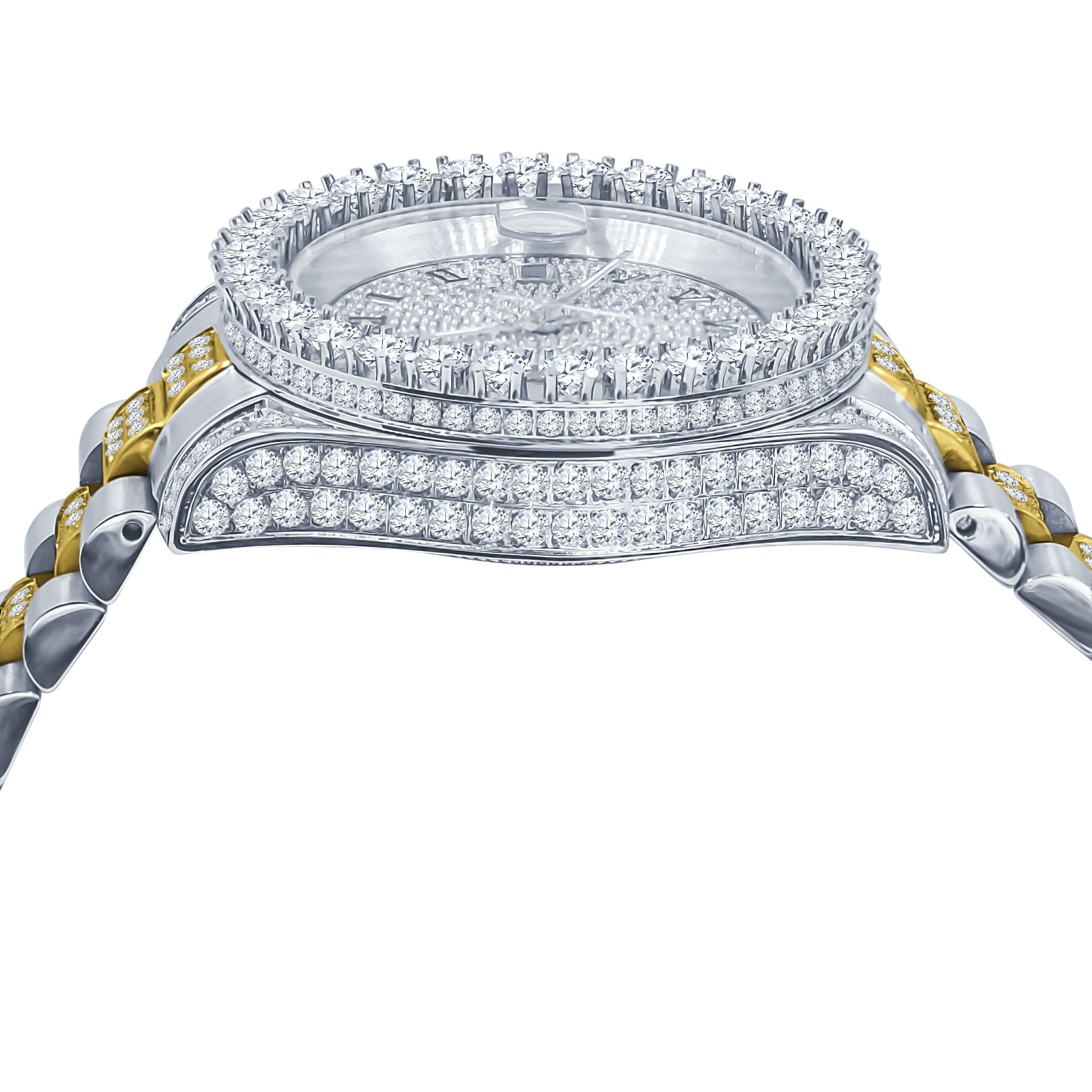Forte Stainless Steel Watch – Cubic Zirconia, Japan Movement